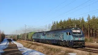Operail General Electric PH37ACi Powerhaul DR20s in Finland - April 2023