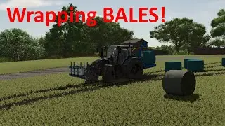 Wrapping Bales!🔥🚜l Riverbend Springs Timelapse FS25 l Ep.111