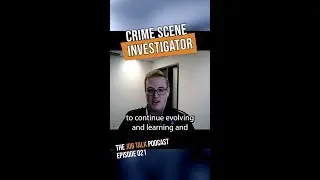 Clip: How do you become a CRIME SCENE INVESTIGATOR? View full episode!