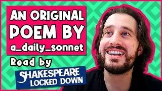 Try not to get emotional listening to this beautiful new poem (read by Shakespeare Locked Down)