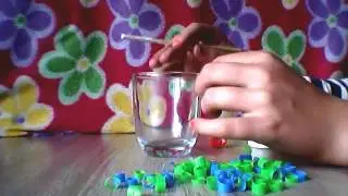 DIY straw glass