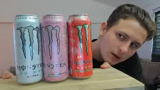 Тест на вкус ASMR Monster Energy