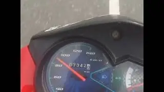 Honda Twister CB 110  Top speed