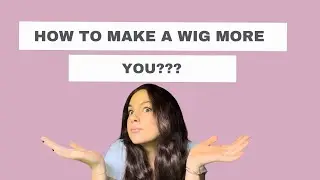 How to Make Your Hair System Uniquely Yours | My exact steps as a wearer | Hair Bonding Coach