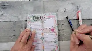 Prayerful Planner Verse Map Pad and Dashboard Stencil
