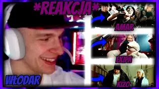 WŁODAR | Reakcja Na Amar - PEDICURE, EKIPA - VINI JR i Kizo ft. Faustyna Maciejczuk - CALI W ZŁOCIE