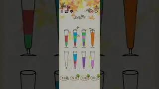 SORTPUZ: 3D COLOUR WATER SORT PUZZLE - GAMEPLAY WALKTHROUGH ; ALL LEVEL 1-15 ( ANDROID & iOS)