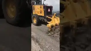 Tearing up the old stuff #asphalt #heavyequipment #construction