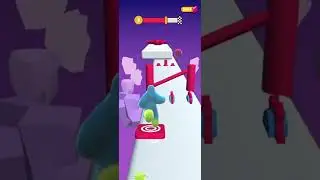 Blob Runner 3D Game | Level-3 | Satisfying Gameplay #games #gaming #blobrunner3d