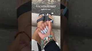 POV: YOU WAX YOURSELF #sundayreset #vacation #waxing #wax #naildesign #nails