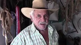 O COURO DE BOI TRABALHADO PELO SEU VARDO EM CABO VERDE-MG