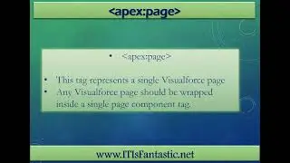 Visualforce - 3 - Introduction to Visualforce Tags