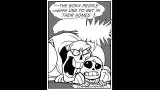 Papyrus tells skeleton puns