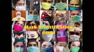 Mask Detection -Machine Learning In Python  demo - part 1