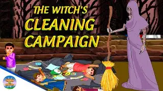 Witch's Cleaning Campaign | English Horror Story | English Story | Learn English | Chiku TV English