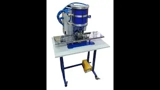 GF 20 Double effect prepunch pneumatic eyelet machine