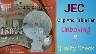 Small Table Fan With Clip Unboxing And Review #kolkata boy