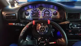 Quick release the Nissan Tsuru steering wheel