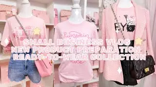 new product launch prep | small business studio vlog