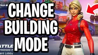 How To Change Building Mode in Fortnite Chapter 7 (Builder Pro/Combat Pro) - Full Guide