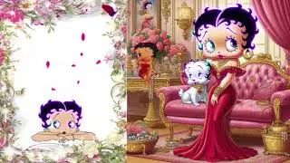 Animated Video Art on Bing AI Images Betty Boop