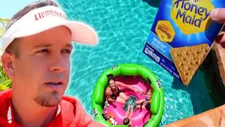 Escape the Lifeguard!!! You Catch It You Keep It!