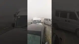 Dangerous accident due to smoke