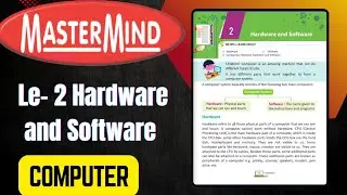 Le -2 Hardware and Software| Class -  3 Computer| Mastermind publication Carvaan Solution by Preeti