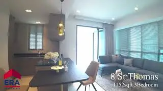 8 𝐒𝐭 𝐓𝐡𝐨𝐦𝐚𝐬 1152sqft 3 Bedroom Sales Gallery. District 9 Freehold・Immediate Occupancy &bull; ERA Project