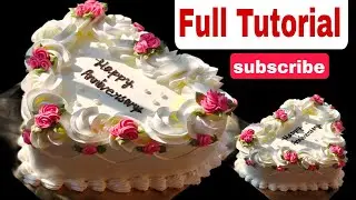 👉🥰Vintage Cake Decoration 🥰👍#cakedecorating #cake #vintage #food