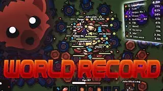 [TAMING.IO] DC GAMEPLAY - WORLD RECORD *4.2 MILIONS SCORE*