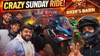First Sunday Ride on My New Guerrilla 450 || This Biker&rsquo;s Caf&eacute; Blew My Mind || Shubhang Lifts Vlog