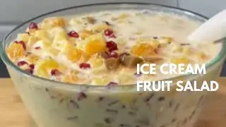 Ice-Cream Fruit Salad  |#dessertrecipe | #shorts_viral