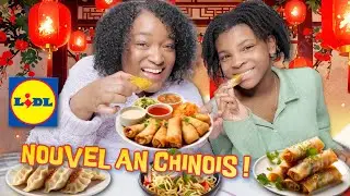RETOUR DE COURSES et ON MANGE! NOUVEL AN CHINOIS chez LIDL