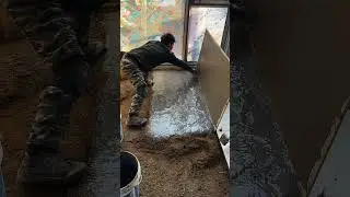 Tile installation P6548#shorts