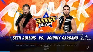 #summerslam22 #wwe Seth Rollins VS Johnny Gargano - SummerSlam 2022