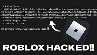 Как хакеры крадут аккаунты Roblox
