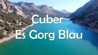 Cuber - Es Gorg Blau. A vista de drone. 2k. Cinematic flight