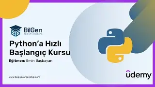 Yeni ÜCRETSİZ Udemy Kursu Yayında! - 🚀 Python’a Hızlı Başlangıç Kursu - Temel Python Eğitimi 🚀