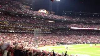 David Freese Triples in the 9th to tie Game 6 in 2011