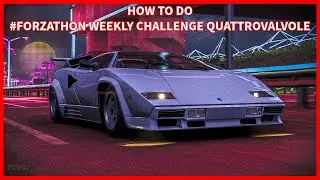 [FH5] How to do #Forzathon Weekly Challenge Quattrovalvole