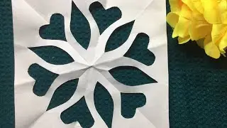 Easy paper cutting #howtomakesimplepaperflower  #diy #paper #craft / AJ HAND CRAFTS BD