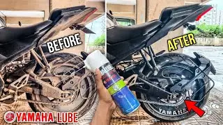 Yamaha R15 V3 Chain Lube & Clean at Home 🔧 | Best Yamaha Lube for Smooth Ride | DIY Bike Maintenance
