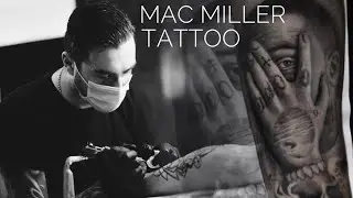 Mac Miller Tattoo Session #tattoo #macmiller