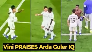 Vinicius thanked Arda G&uuml;ler for his genius assist on Mbapp&eacute;&rsquo;s goal against Monaco
