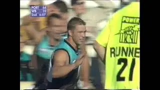 2002 Round 13 Port Adelaide VS Western Bulldogs Peter/Shaun Burgoyne