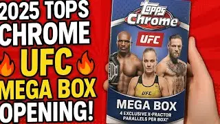 🔥 2025 Topps Chrome UFC Mega Box Opening! Big Hits Inside?! 🔥