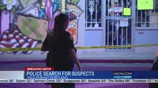 Portland Police SERT team searching for two wanted suspects