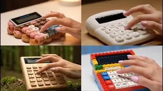 [ ASMR ] 1 Hour of Relaxing Calculator Sounds  | Focus, Work, Study, Sleep