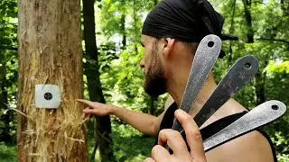 KNIFE Throwing Lesson with World Champion